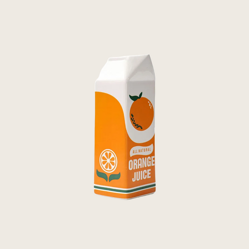 Aria Keramische Vaas | Iconisch "Orange Juice" Design, 22 cm