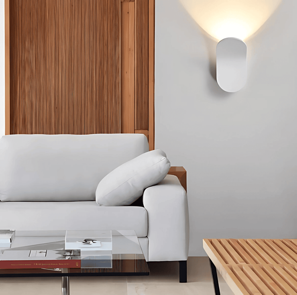 Brushed Metal Wall Light – Sleek Minimalist Design for Elegant Spaces