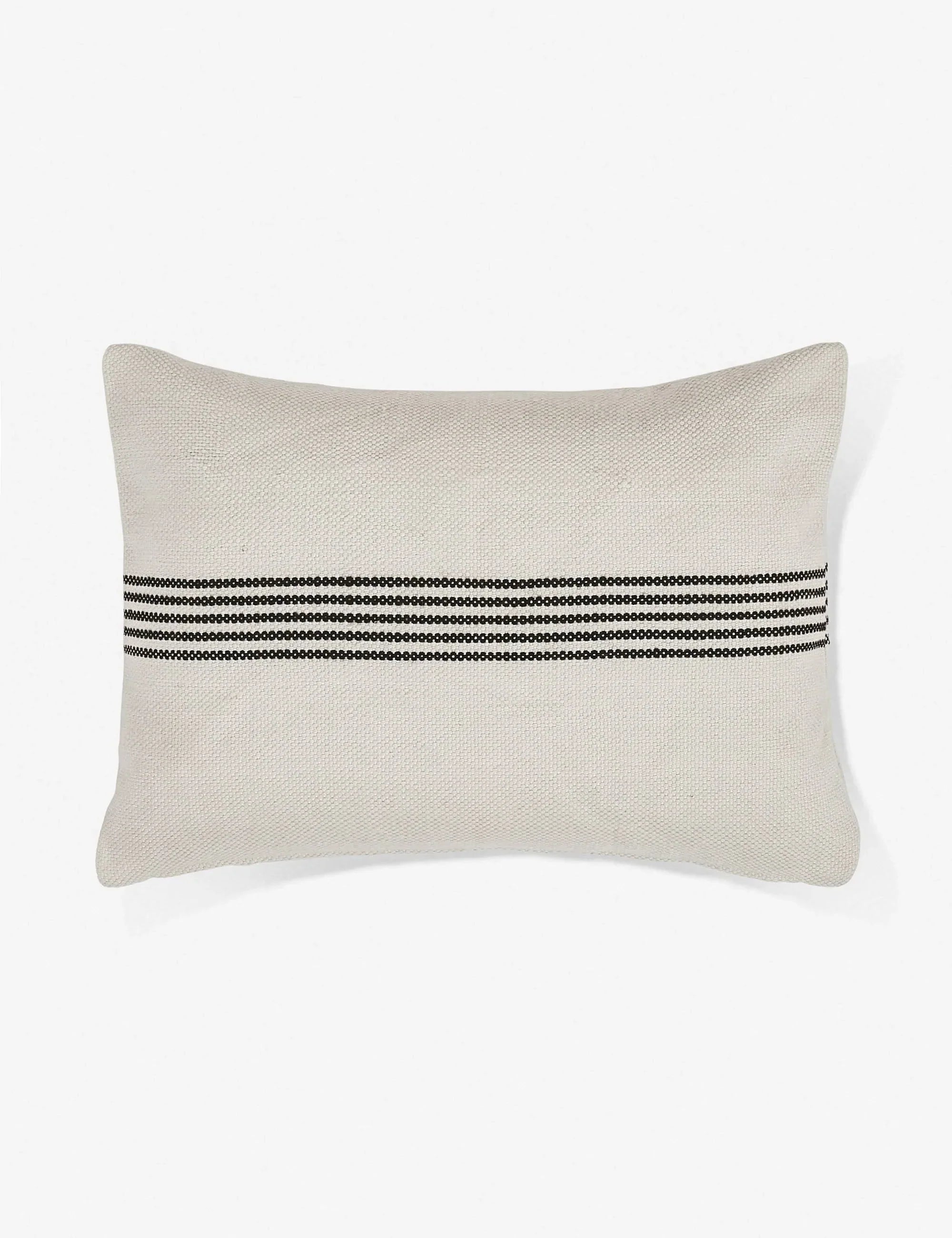 Kairo Indoor/Outdoor Pillow | Classic Stripe Design, Versatile Decor