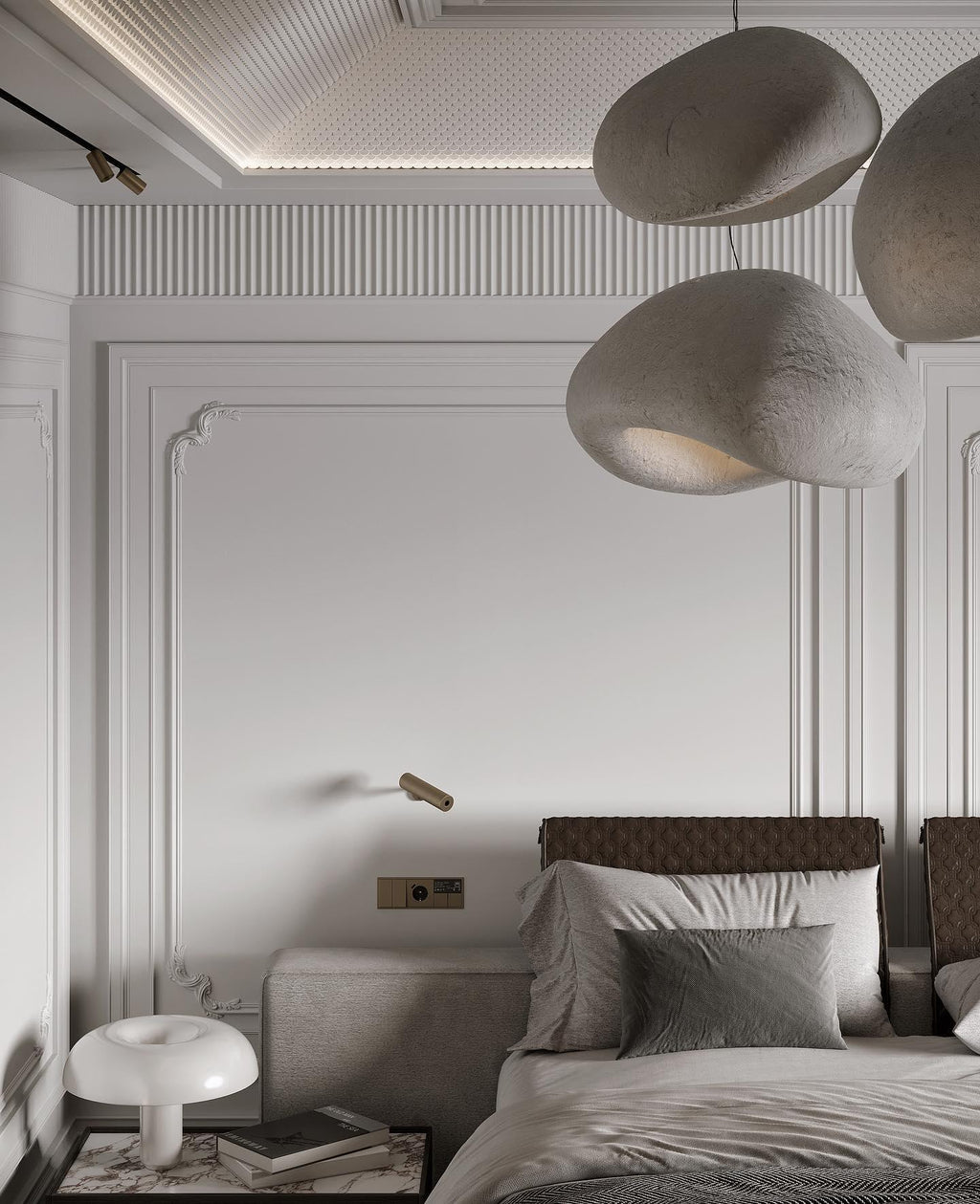 Modern Minimalist Dome LED Pendant Light 1-Light