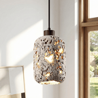 Orevon – Wabi Sabi Travertine Pendant Lamp
