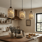 Orevon – Wabi Sabi Travertine Pendant Lamp