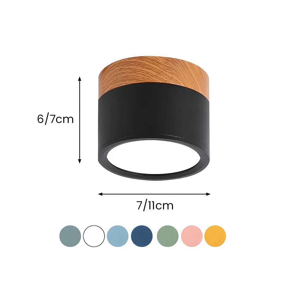Cylis Ceiling Lamp | Minimalist Design, Warm LED Light