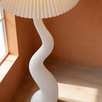 Santu – Natural Japandi Curvy Floor Lamp 165cm