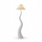 Santu – Natural Japandi Curvy Floor Lamp 165cm