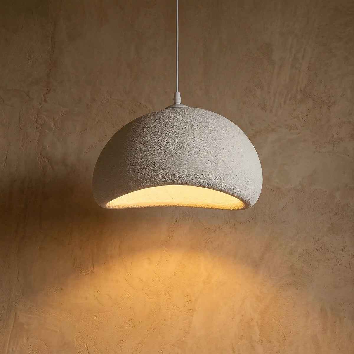 Wabi Sabi – Cream Minimalist Ceiling Lamp 60cm