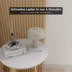 Luma Battery Table Lamp | Compact Design, Warm White Light