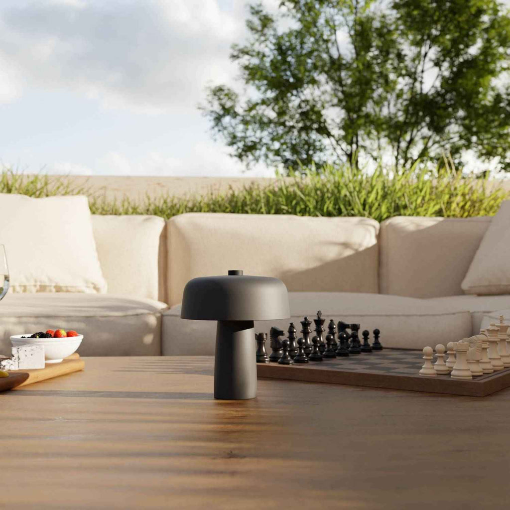 Luma Battery Table Lamp | Compact Design, Warm White Light