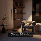 Luno Floor Lamp | Dimmable, 350° Rotatable Light