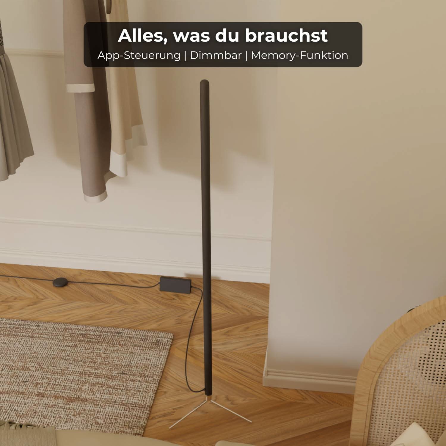 Luno Floor Lamp | Minimalist Design for Modern Interiors