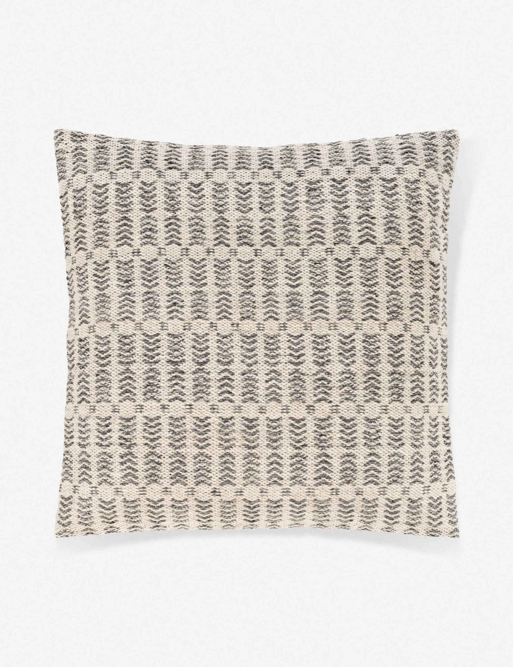 Nysa Throw Pillow | Woven Geometric Pattern, Cozy Accent