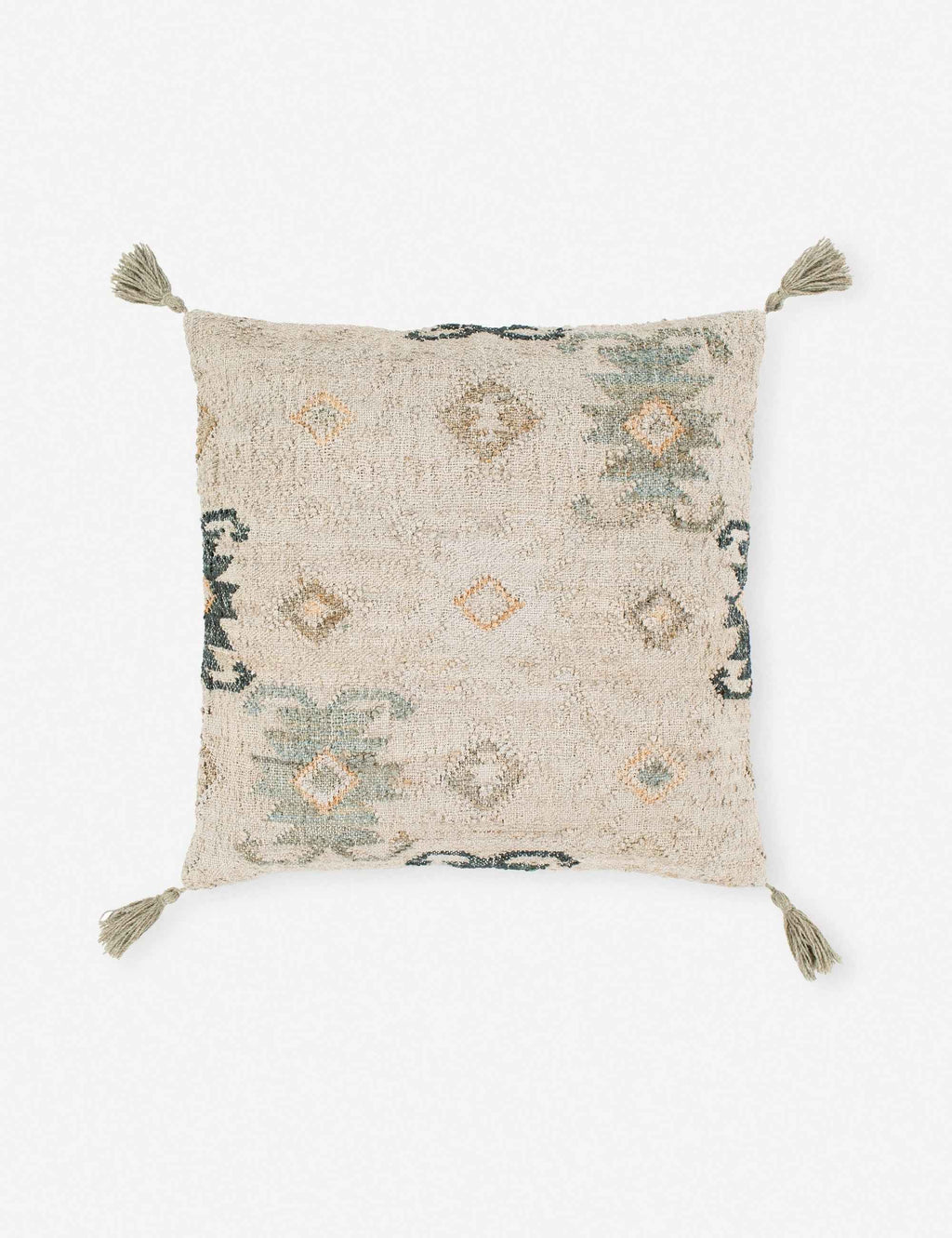 Jovial Throw Pillow | Southwestern Prints, Embroidered Tassels