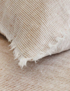 Luxe Logan Duvet Cover | Linen with Frayed Edges