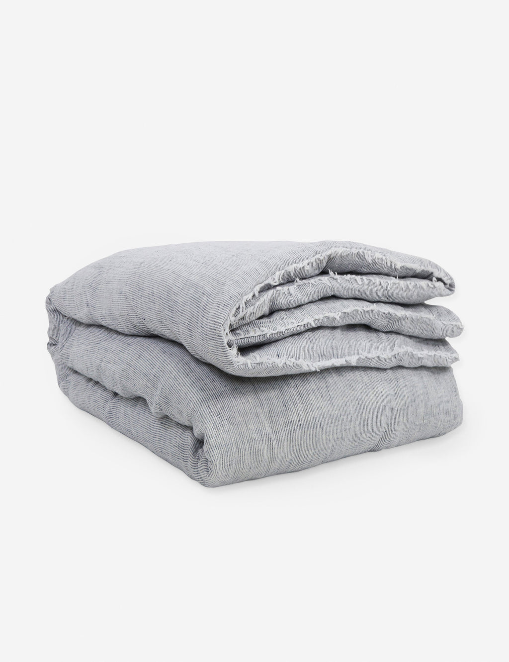 Luxe Logan Duvet Cover | Linen with Frayed Edges