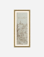 Canaletto Drawing Prints (Set of 2)
