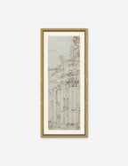 Canaletto Drawing Prints (Set of 2)