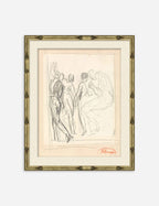 Figure Sketch Print