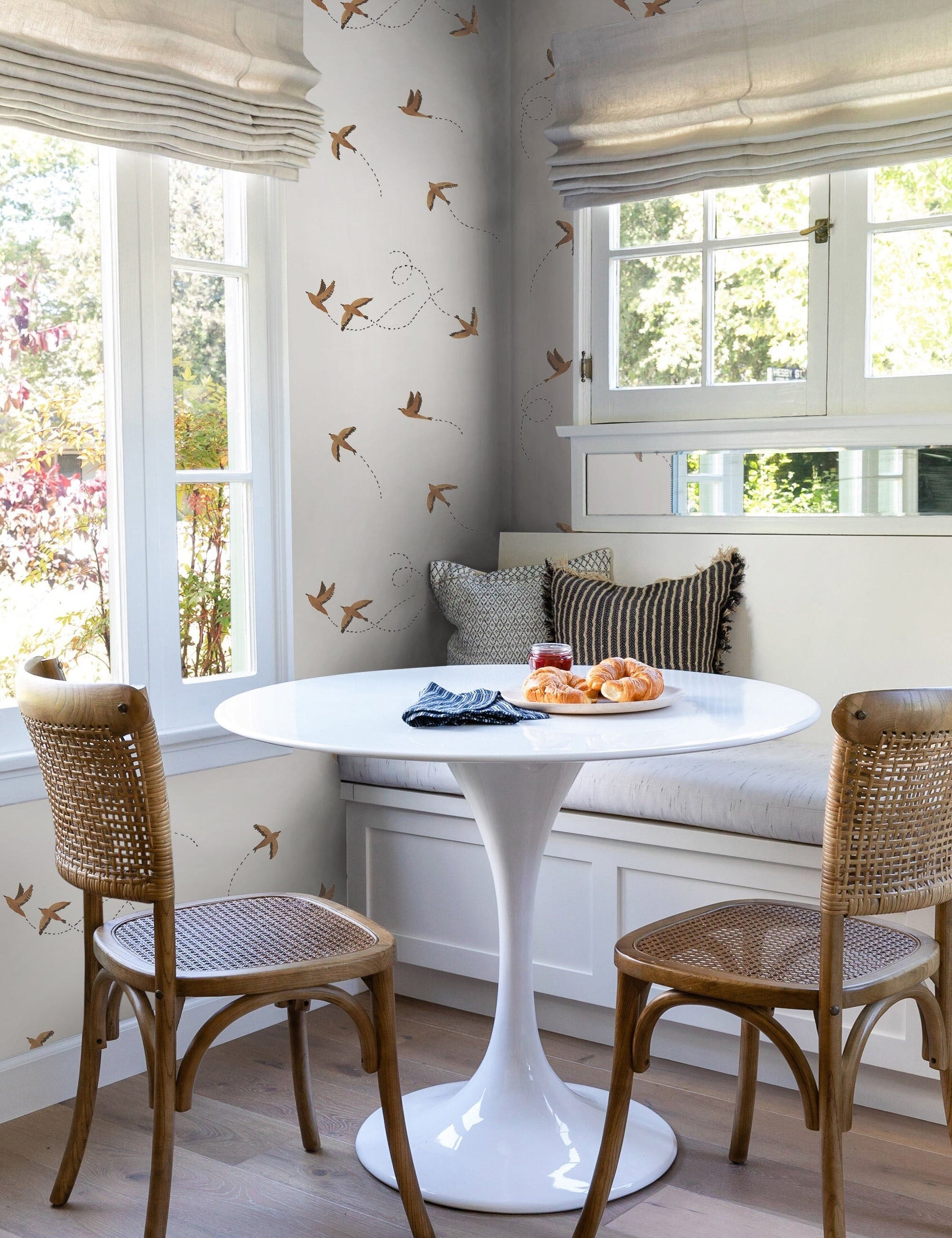 Sierra Sparrow Wallpaper | Textured Design, Nature-Inspired