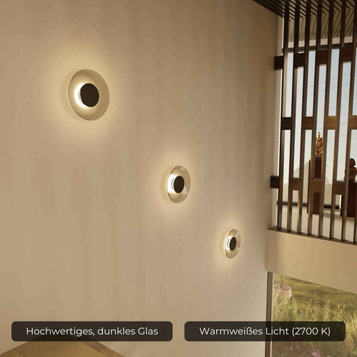 Aurelia Wall Light | Thick Glass, Warm White 2700K Ambient Light