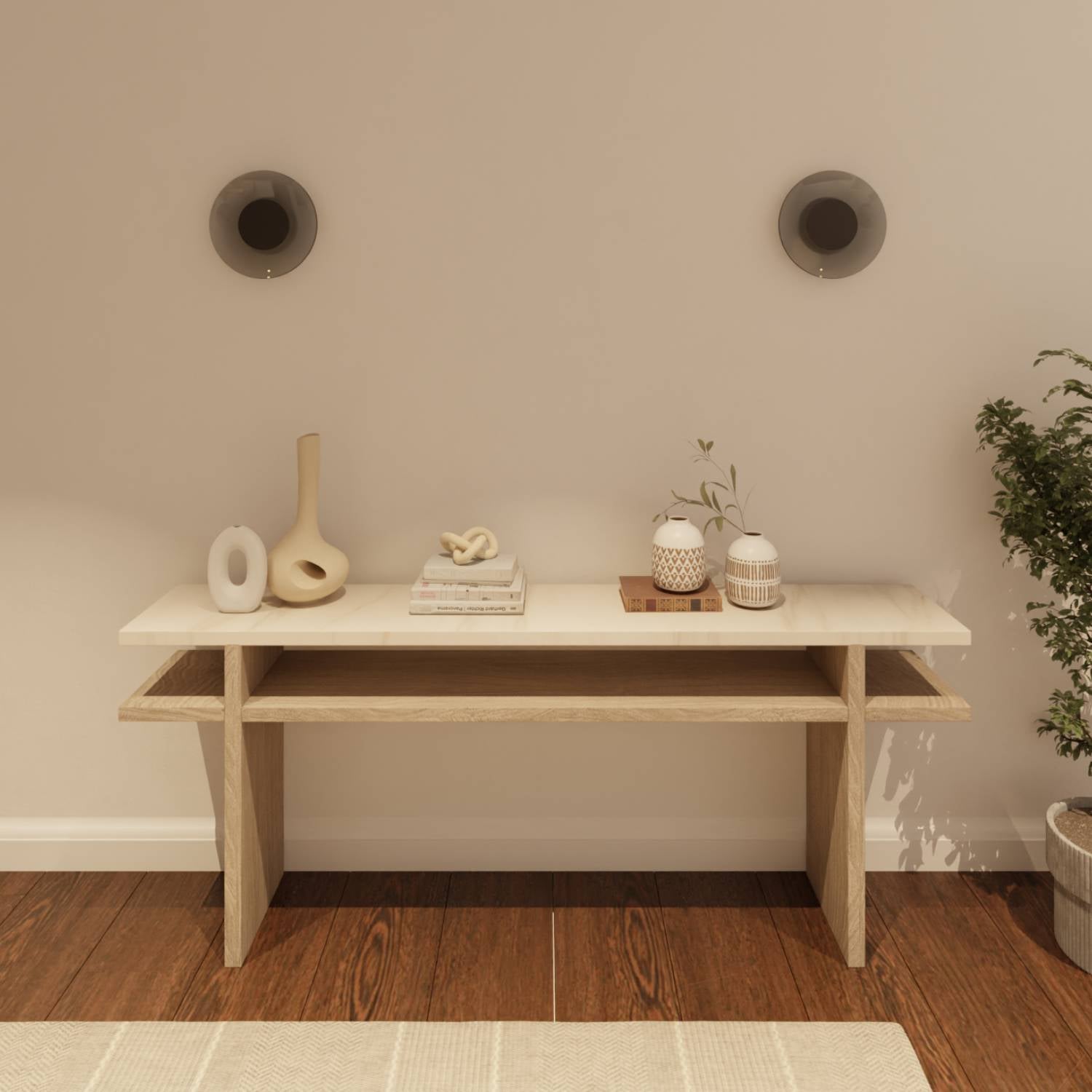 Aurelia Wall Light | Thick Glass, Warm White 2700K Ambient Light