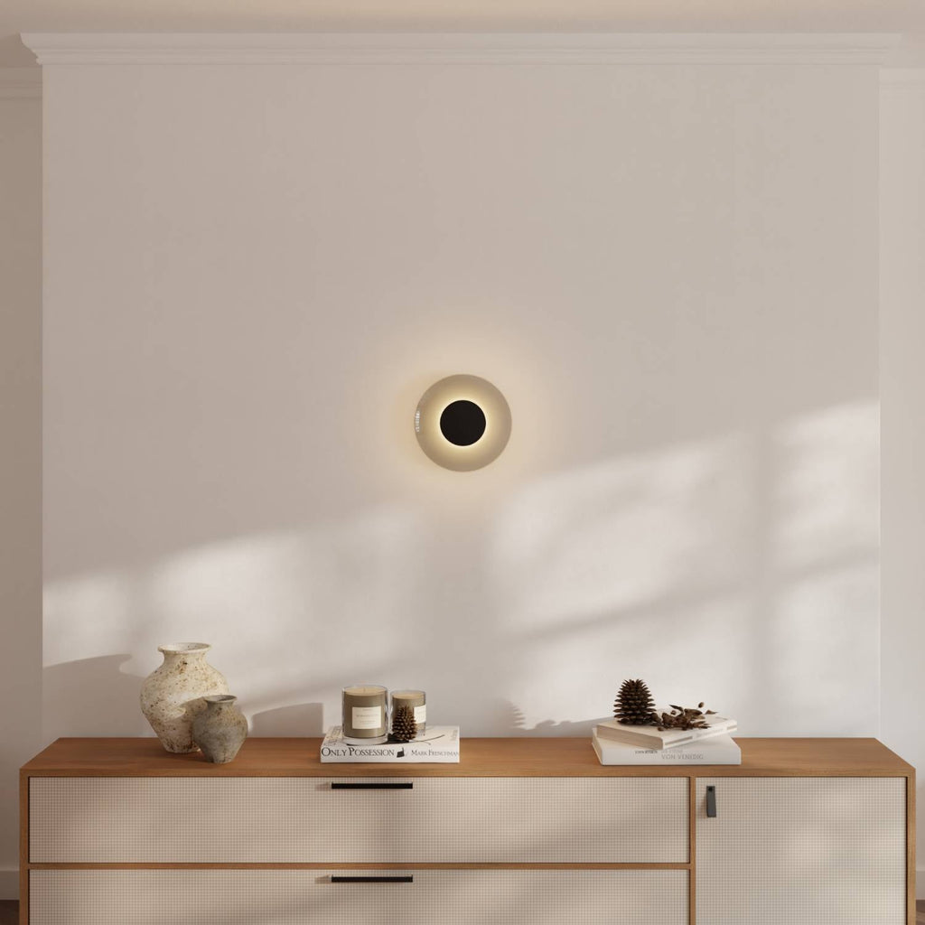 Aurelia Wall Light | Thick Glass, Warm White 2700K Ambient Light