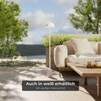 Bela Battery Floor Lamp | Wireless, IP54 Waterproof