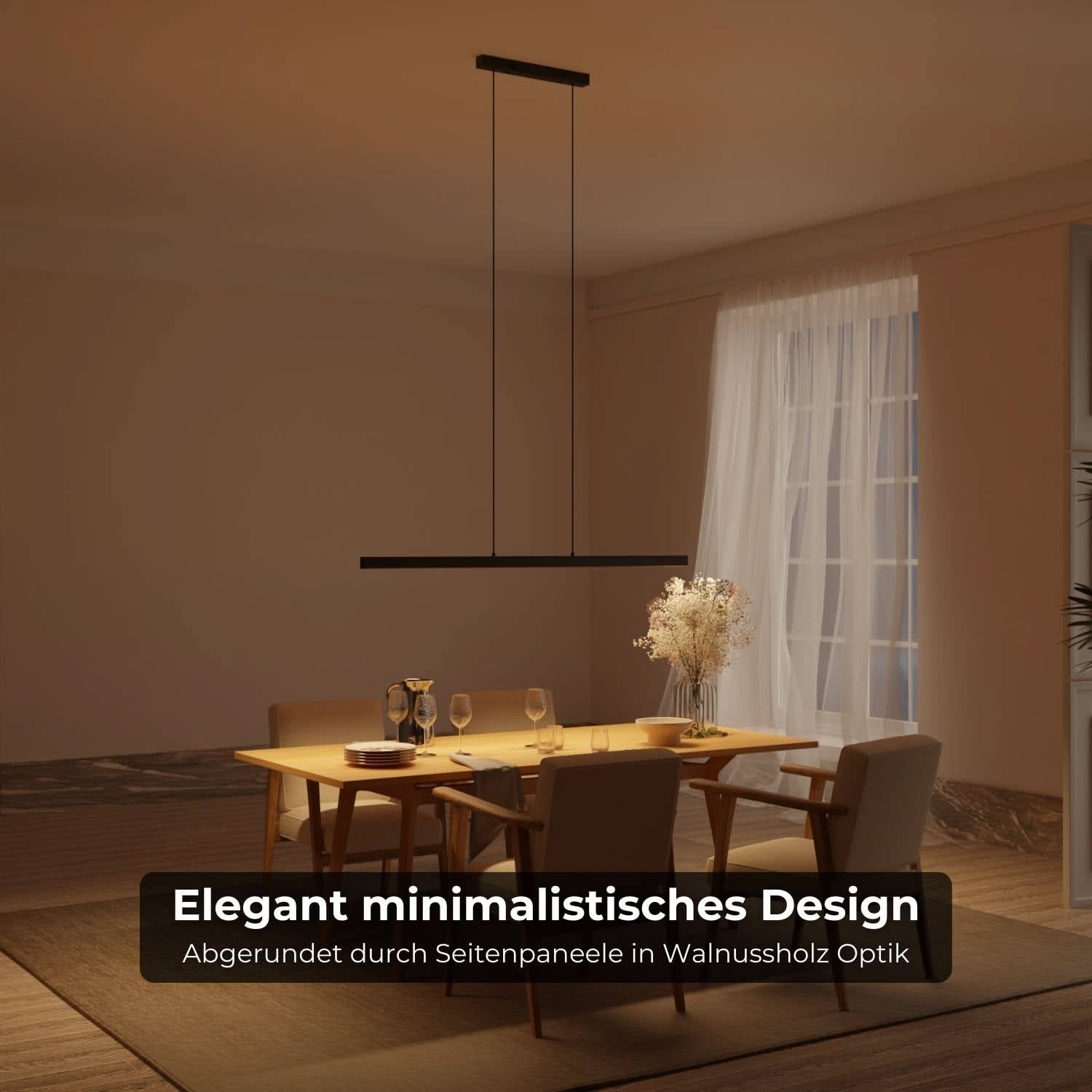 Bela Pendant Light | Modern Design, Adjustable Height