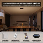 Calyra Pendant Light | Dimmable, Real Walnut Wood