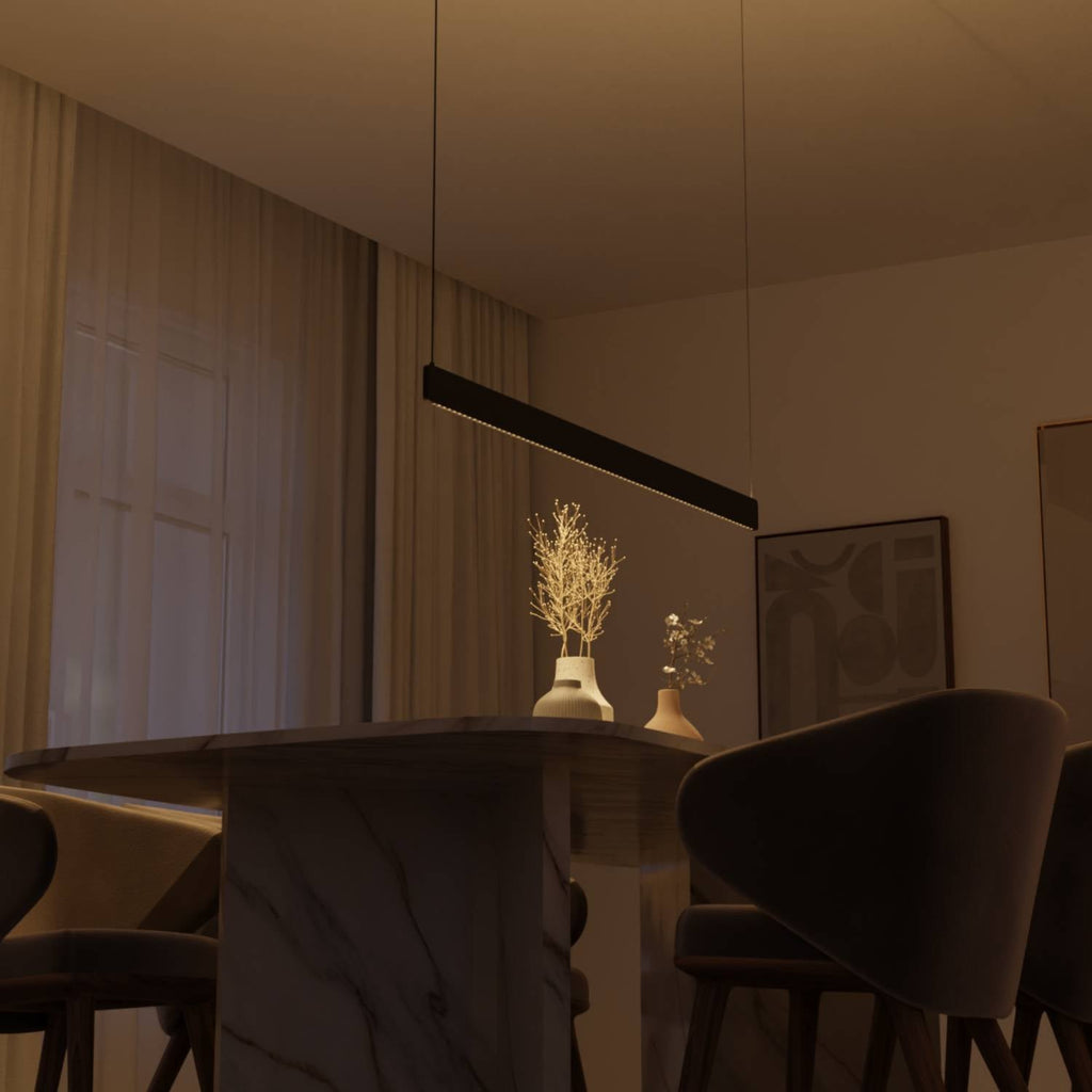 Cera Pendant Light | Elegant Minimalist Design, Slender Shape