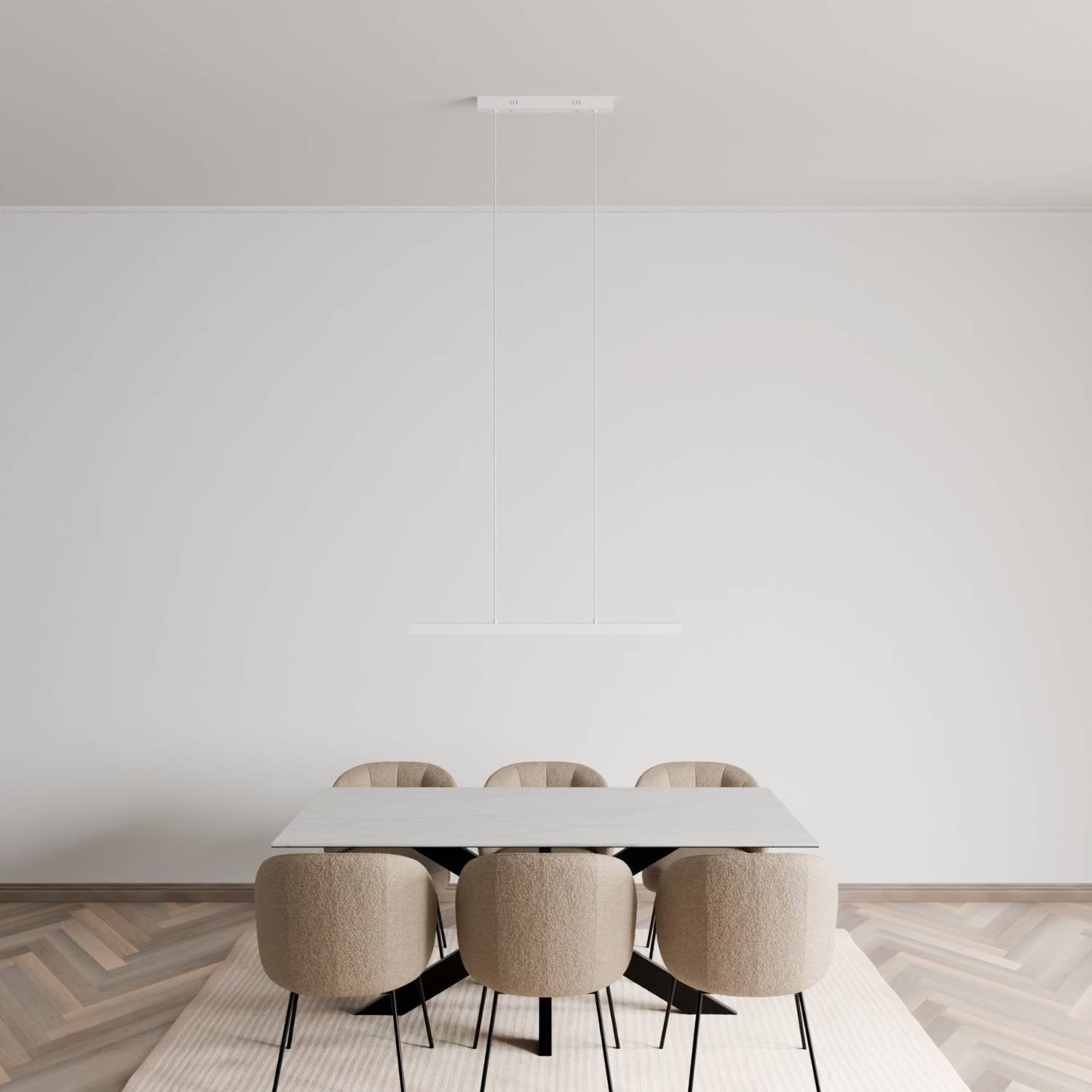 Cleo Pendant Light | DALI-2 DT8 Design, Adjustable Height