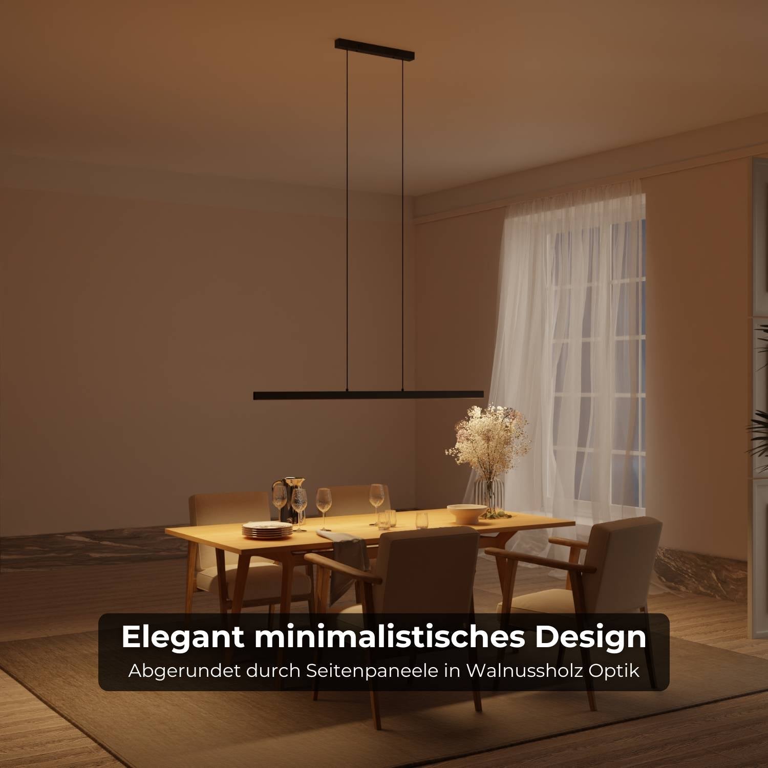 Cleo Pendant Light | DALI-2 DT8 Design, Adjustable Height
