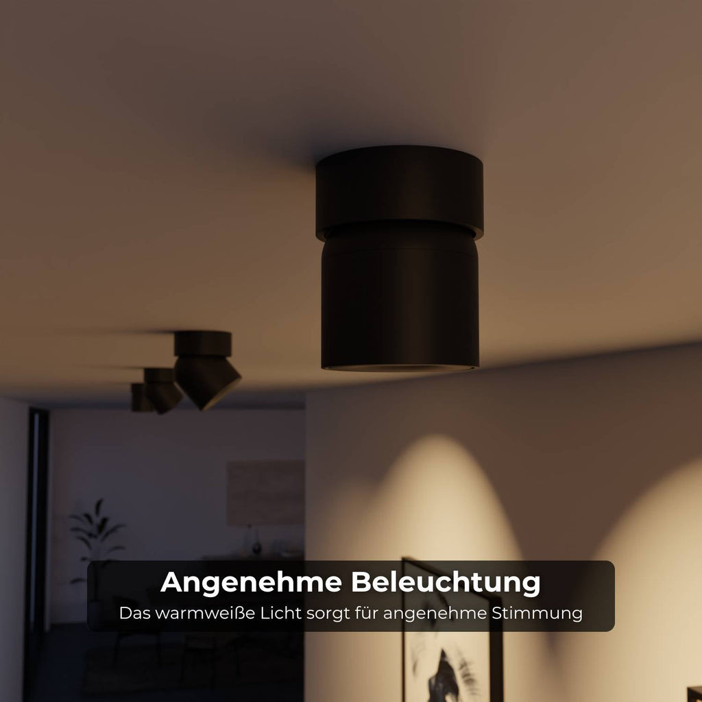 Bela Ceiling Light | 350° Swivelling Head, Warm White 2700K