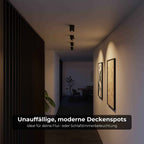 Bela Ceiling Light | 350° Swivelling Head, Warm White 2700K