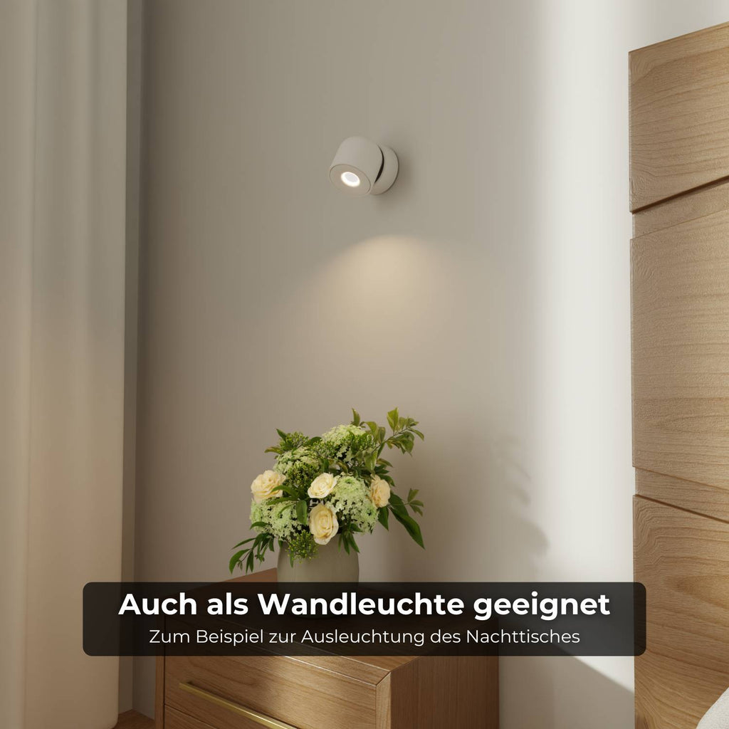 Esol Adjustable Ceiling Light | 350° Rotating Head, Warm White 2700K