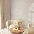Folio Pendant Light | Chrome-Plated, Solid Glass Sphere