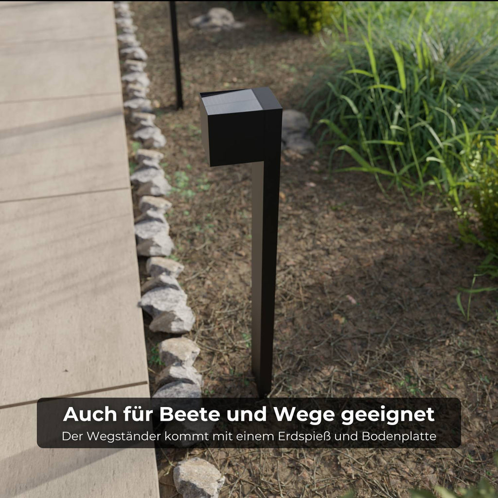 Breeza Solar Path Light | Eco-Friendly, Optional Stand