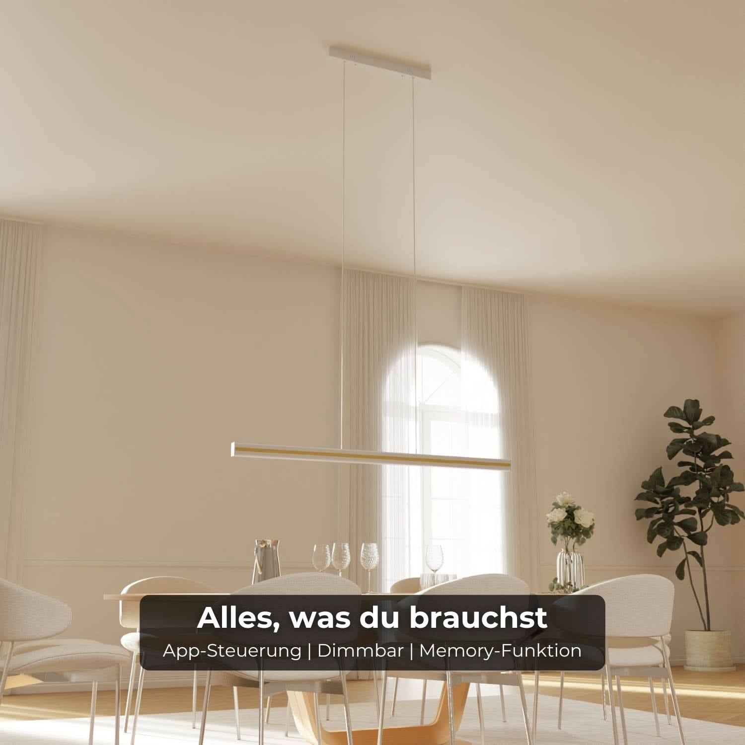 Kalea Pendant Light | Warm White 2200 K, Indirect Illumination