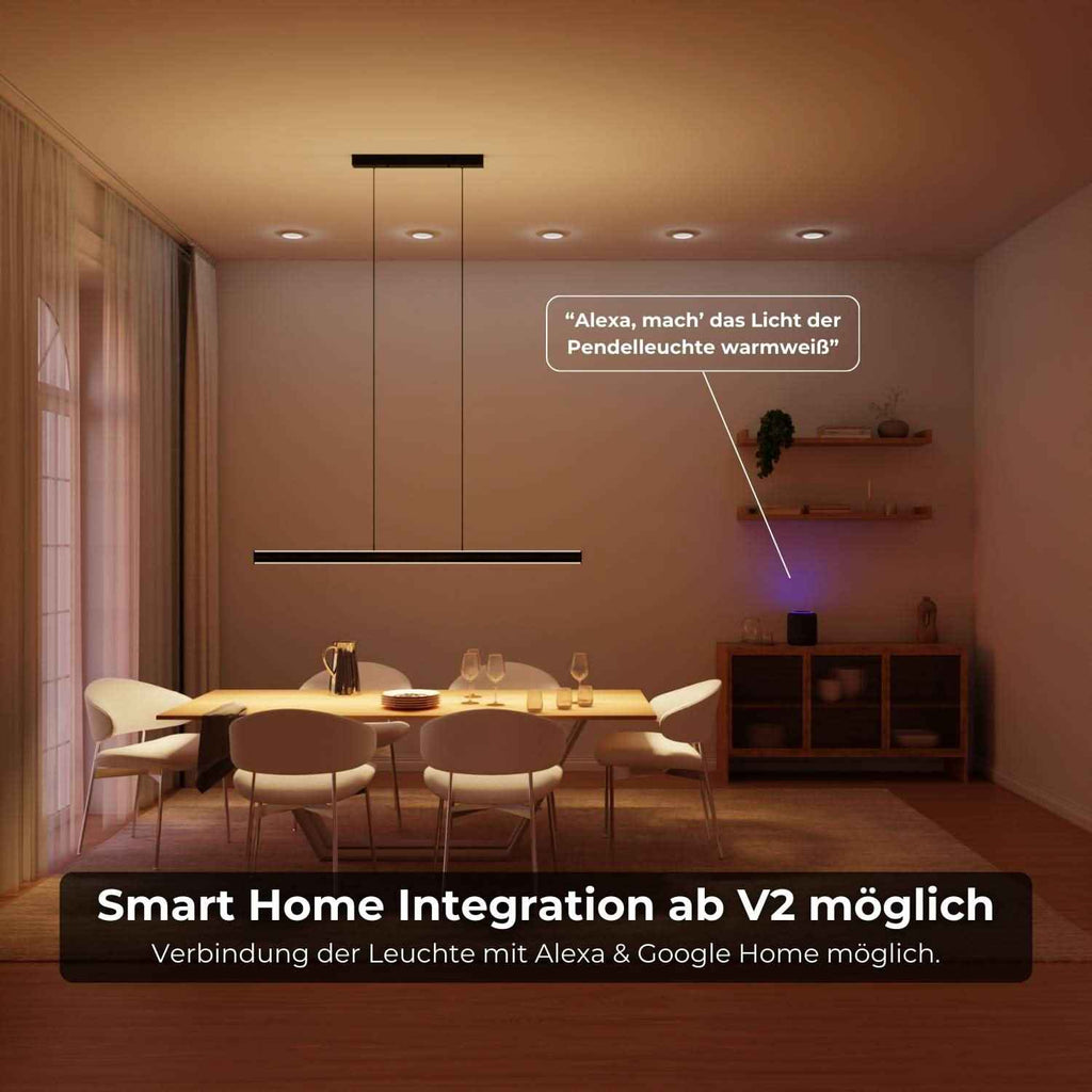 Kalea Pendant Light | Warm White 2200 K, Indirect Illumination