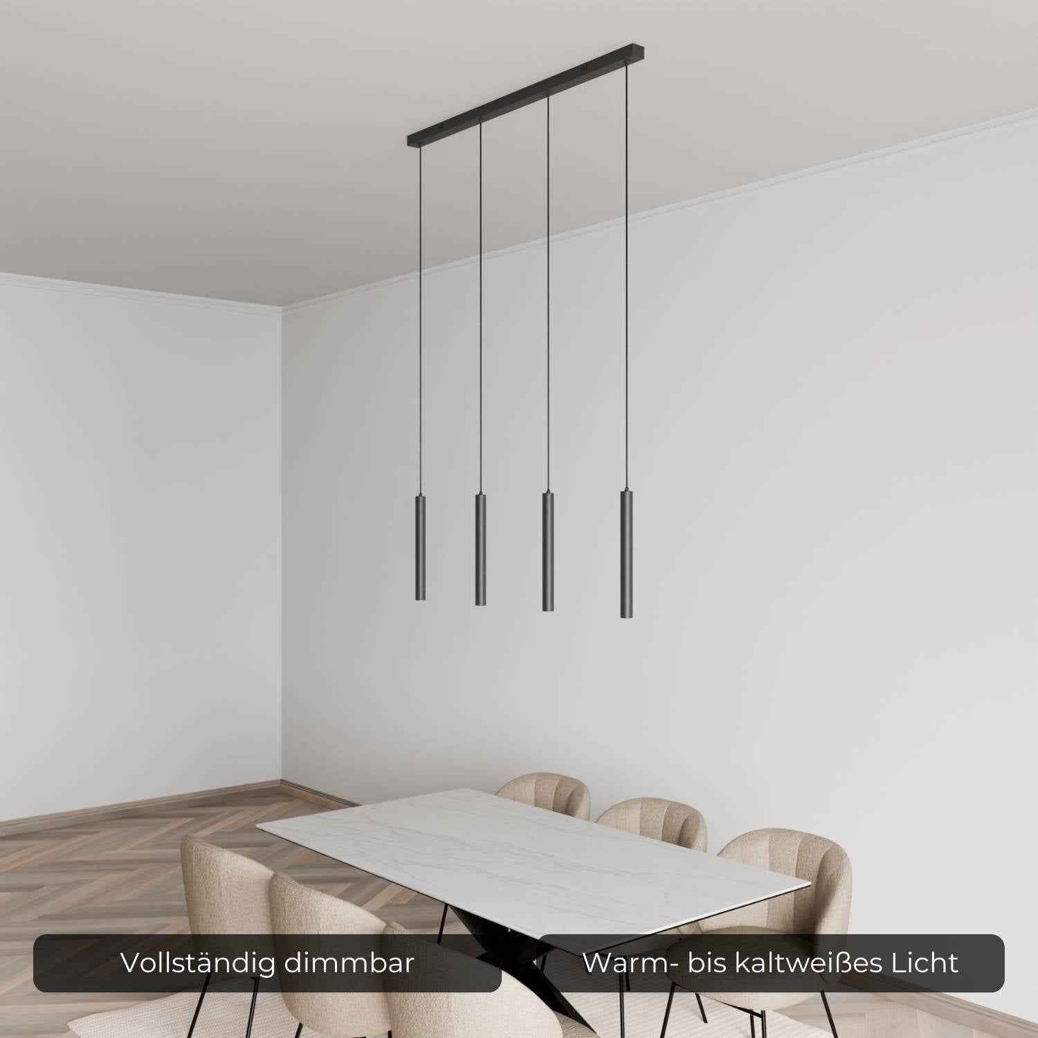 Luna Pendant Light | DALI-2 DT8, Modern Design