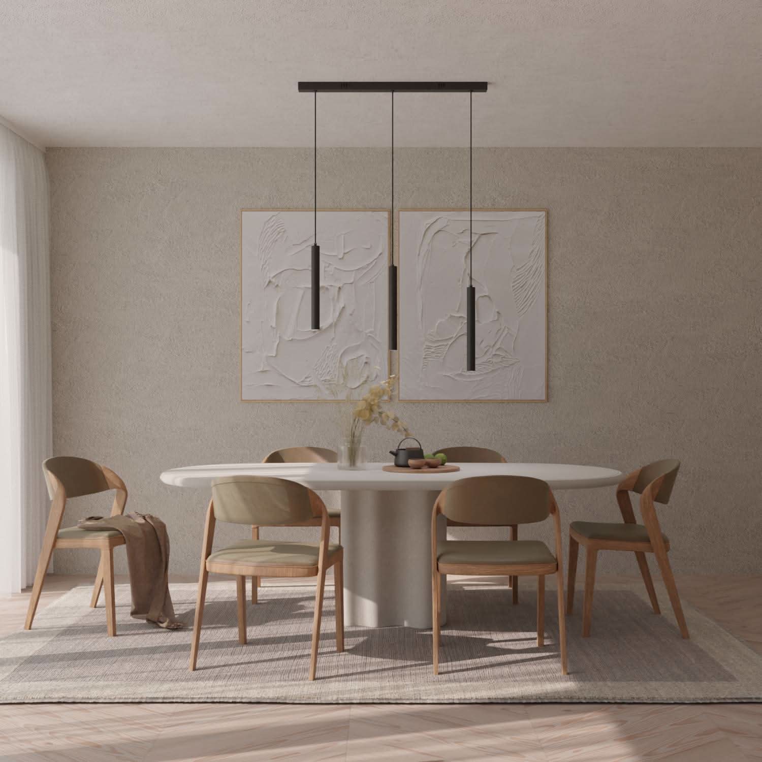 Bela Pendant Light | Modern Design, Adjustable Height
