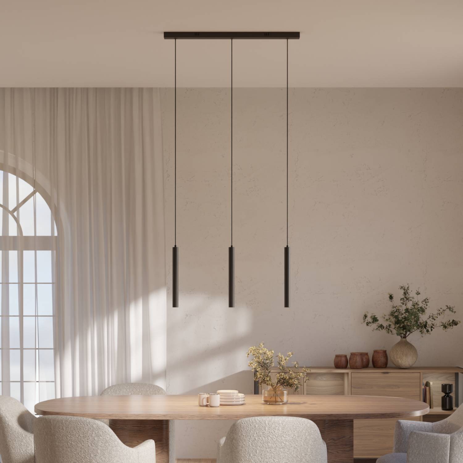 Liora Pendant Light | Adjustable Downward-Facing Heads