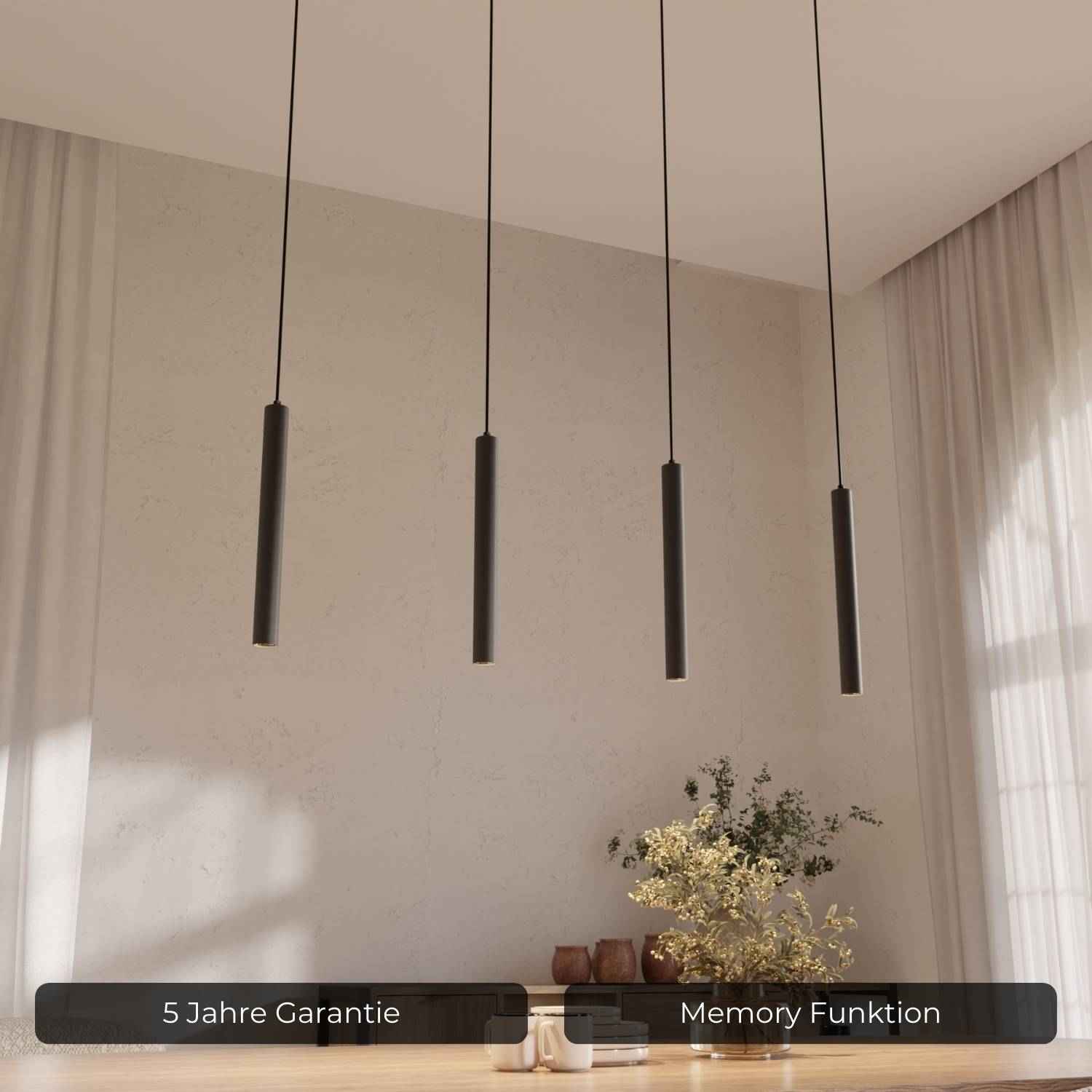 Liora Pendant Light | Adjustable Downward-Facing Heads