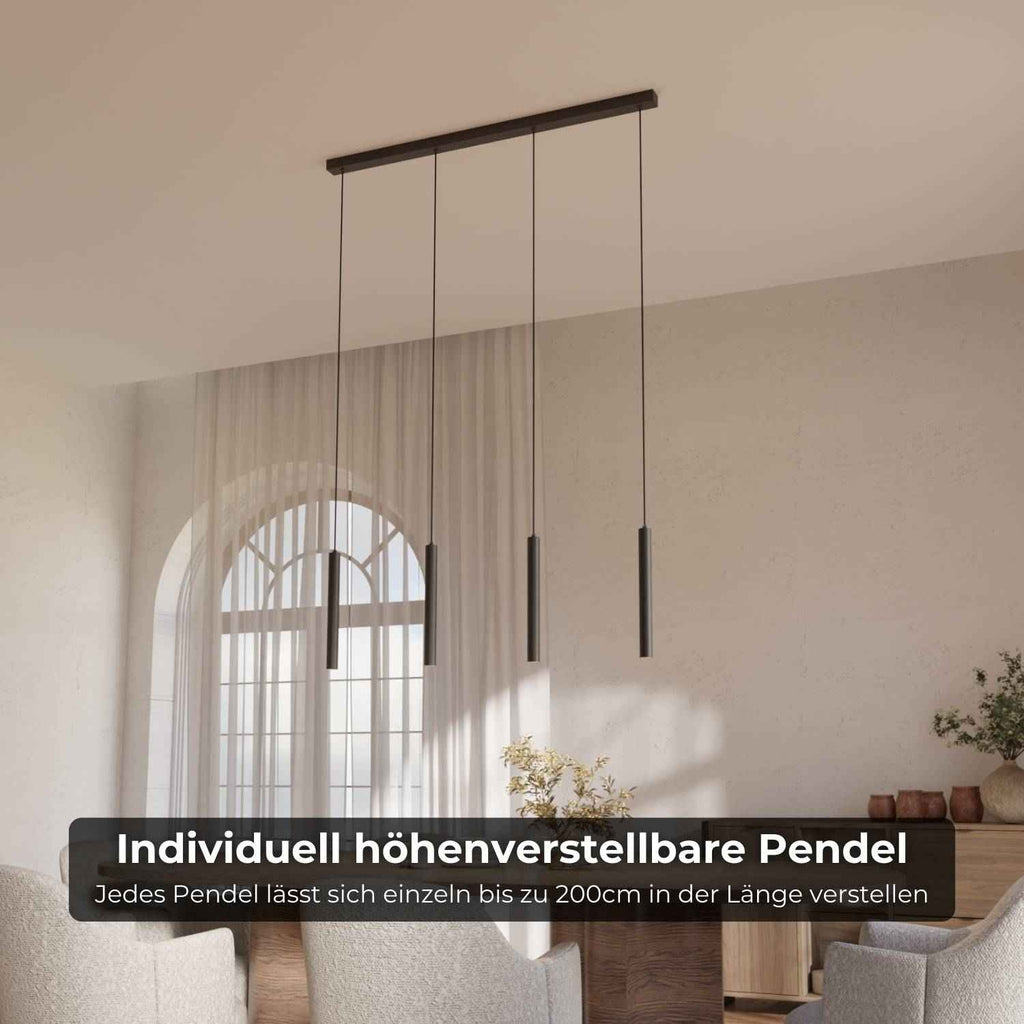 Liora Pendant Light | Adjustable Downward-Facing Heads
