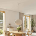 Luna Pendant Light | Soft Fabric Shade, Smart LED Included