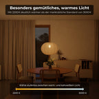 Luna Pendant Light | Soft Fabric Shade, Smart LED Included