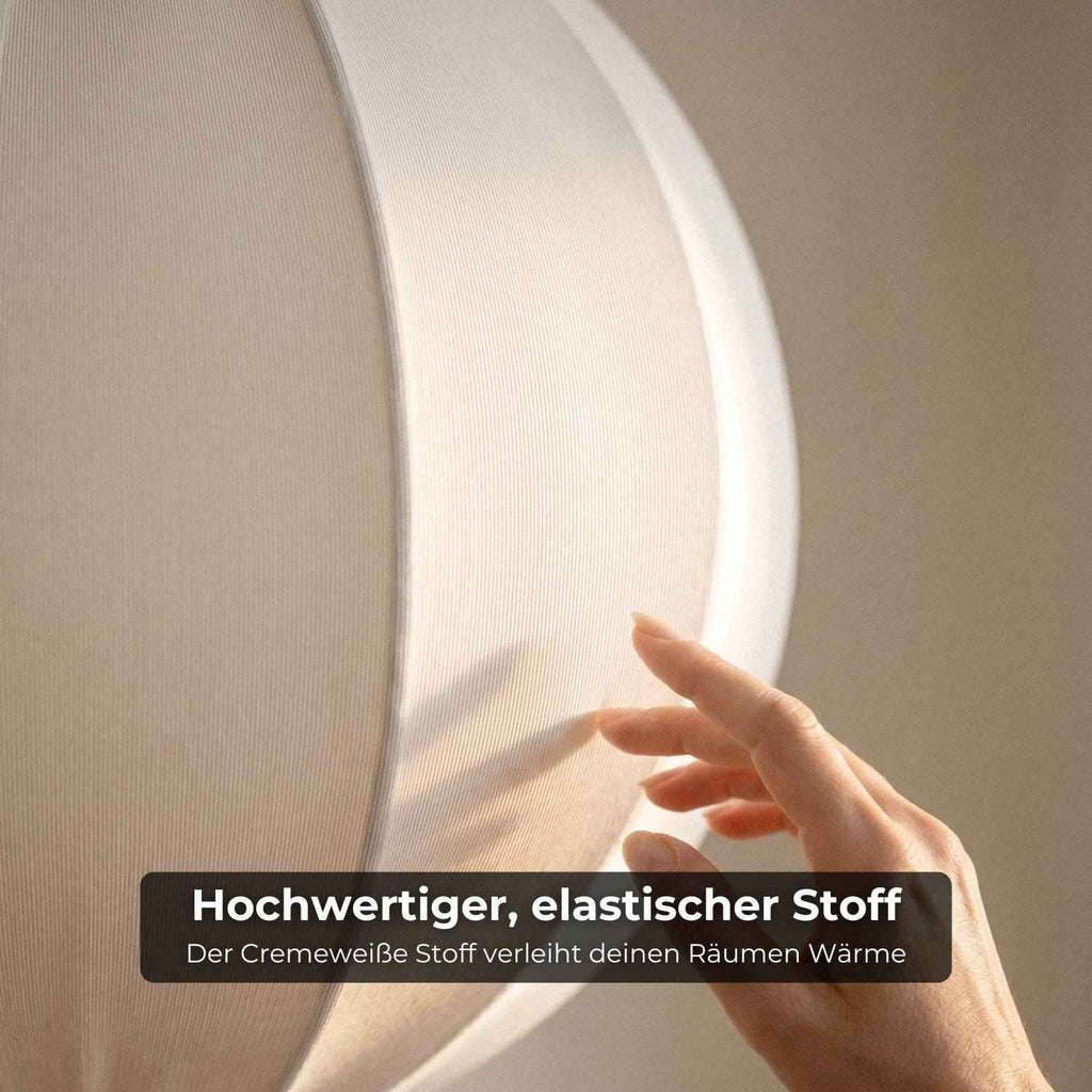 Luna Pendant Light | Soft Fabric Shade, Smart LED Included