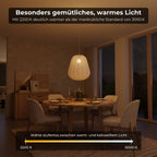 Luna Pendant Light | Soft Fabric Shade, Adjustable Height