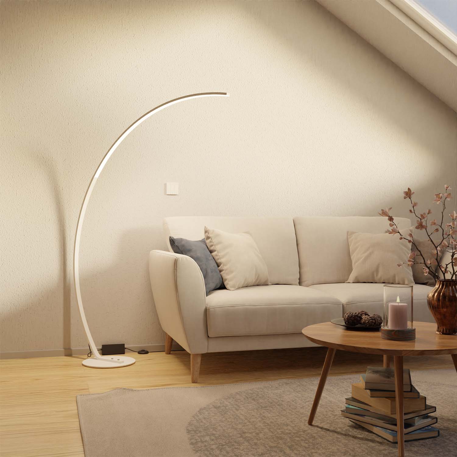 Bela Floor Lamp | Modern Design, Adjustable Height