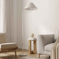Melo Chrome Floor Lamp | Adjustable Arm, E27 Socket