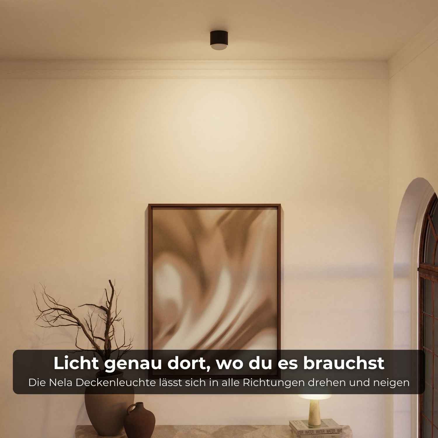 Nexa Ceiling Light | Adjustable LED, 2700K Warm White